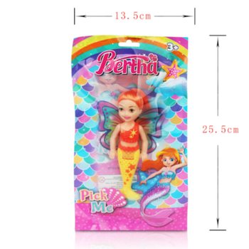 Bambola Sirena in Sacchetto Regalo (24 pezzi)