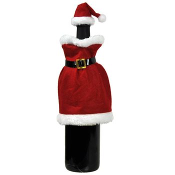 VESTITO NATALIZIO PER BOTTIGLIA DI VINO (12 pz.)