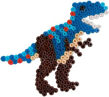 Perline da stirare SES modello T-Rex (1 pz.)