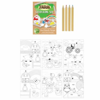 ECO-FRIENDLY - Set da Disegno Fattoria (25 pz.)
