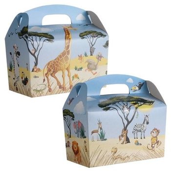 BOX MENÙ - ANIMALI DELLA GIUNGLA (50 pz.)