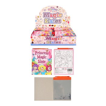 Lavagne Magiche a Quaderno – Modello: Principessa in Display (144 pz.)