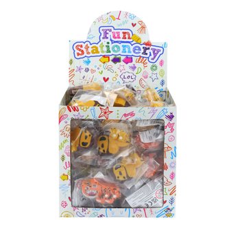 GOMME ANIMALI DELLA GIUNGLA IN DISPLAY (84 pz.)