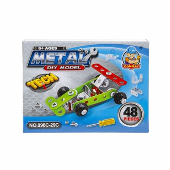 Kit di Costruzione Auto da Corsa in Metallo (Display 24 pezzi)