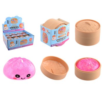 RAGE - Squishy SUGAR EDITION Bun Dumplings PICCOLO (5.3 x 5.3 x 4.1 cm) Fidget Toy Viral 2026 (24 pz.)