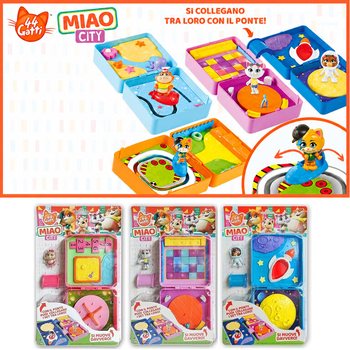 44 Cats Miao City su Blister &ndash; 18x4x28 cm &ndash; Assortiti (40 pz.)