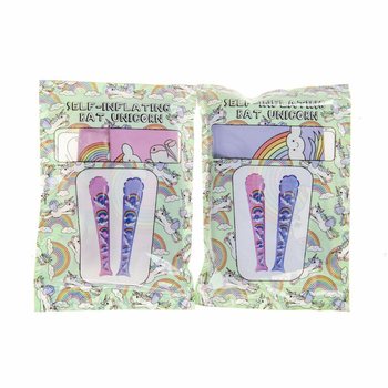 Mazza Gonfiabile Automatica Unicorno - 49x13cm - Display (48 pz)