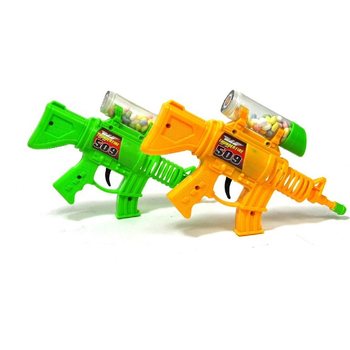 Pistola a Raganella con Caramelle (12 pz.)