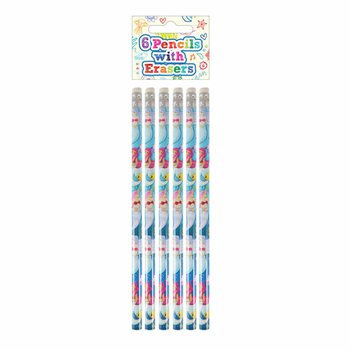 Set da 6 Matite Sirena con Gomma - In Display (24 Set)
