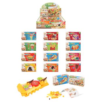 Mattoncini da Costruzione Fast Food - Set Assortiti in Espositore (12 pz.)