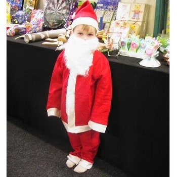 Costume da Babbo Natale per Bambini | Set 4 Pezzi