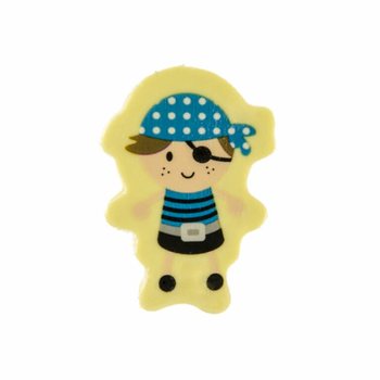 Set Gomme da Cancellare Figure Pirati - 2 Pezzi in Display