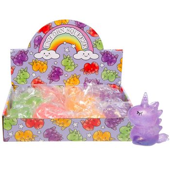 Unicorno Squeeze / Squishy in Display Box (12 pz.)
