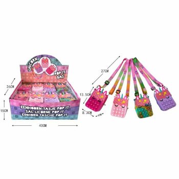 Borsetta Unicorno Pop-It in Display (24 pz.)