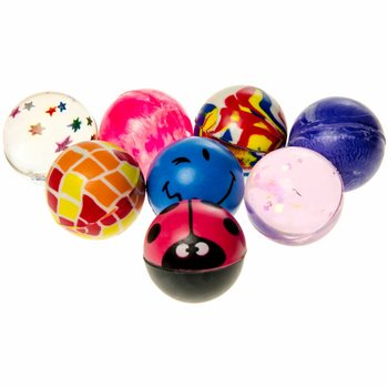 Mix Palline Rimbalzine &Oslash; 3.2 cm (50 pz)