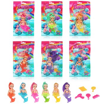 Bambola Sirena in Sacchetto Regalo - Colori Misti (24 pz.)
