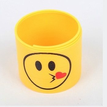 MOLLA MAGICA GRANDE CON FACCINA SORRIDENTE Ø 7 CM (36 pz.)