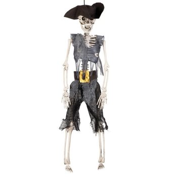 Scheletro da appendere: Capitano Pirata 40 cm (6 pz.)