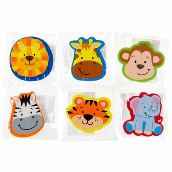 Mix Gomme per Cancellare Animali Selvaggi in Display (36 pz.)