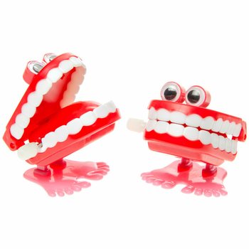 DENTIERE SALTELLANTI A MOLLA IN DISPLAY (12 pz.)