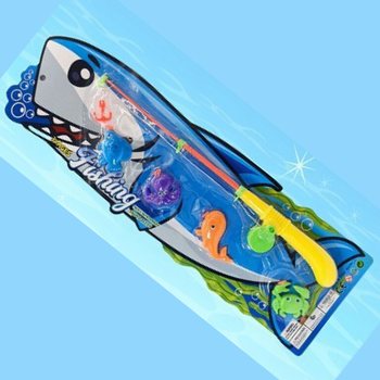GIOCO DELLA PESCA MAGNETICA SU SCHEDA - 16x53x3,5 cm (12 pz.)