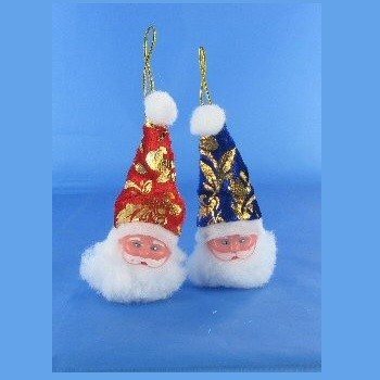 Piccole Teste di Babbo Natale (24 pz.)