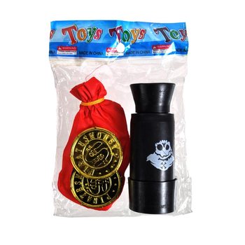 Set da gioco pirata da 4 pezzi (12 pz.)
