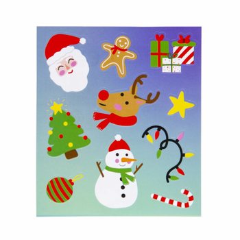 ADESIVI DIVERTENTI - NATALE (120 PEZZI)