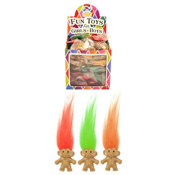Personaggi Troll per Pesca di Beneficenza in Display (72 pz)