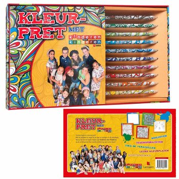 KINDEREN VOOR KINDEREN - Set per Colorare e Disegnare (6 pz.)