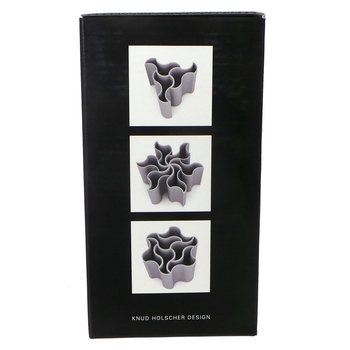 D-ZN - Vaso per Fiori FLOWERWAVE - Bianco (1 pz.)