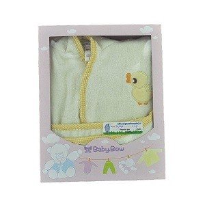 Accappatoio per Bambini BABY BOW Giallo | Ingrosso B2B