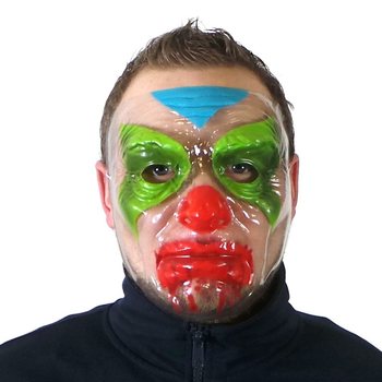 Maschera da Clown Horror (6 pz.)