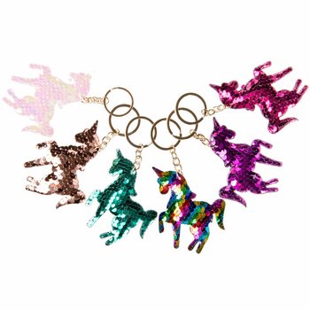 Portachiavi UNICORNO con PAILLETTES (12 pz.)