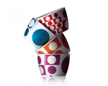 MENU - VERNER PANTON Set da 4 Ciotole 12 cm (1 pz.)