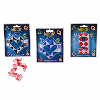 MAGIC SNAKE - PUZZLE 3D SERPENTE SU BLISTER (24 pz.)