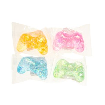 SQUEEZE CONTROLLER DA GIOCO - COLORI MISTI - IN DISPLAY (12 pz.)