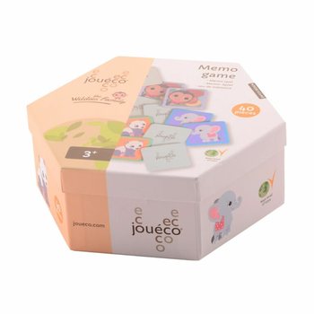 JOUECO - GIOCO DI MEMORIA FAMIGLIA THE WILDIES - Dai 24 Mesi (1 pz.)