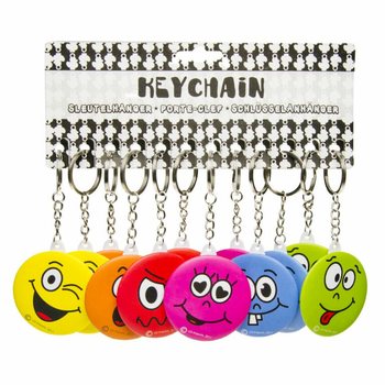 Portachiavi Smiley con Specchio (48 pezzi)