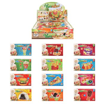 Mattoncini da Costruzione Fast Food - Set Assortiti in Espositore (12 pz.)