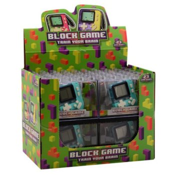 CONSOLE PER VIDEOGIOCHI A BLOCCHI - COLORI MISTI - IN DISPLAY (12 pz)