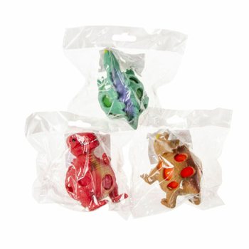 Palla Squishy Dinosauro con Rete - Display (12 pz.)