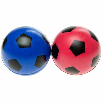 Palline Rimbalzanti Calcio &Oslash; 4,3 cm in Barattolo (30 pz.)