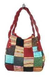 Borsa Patchwork B-FAIR Piccola Rossa