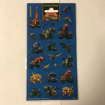 ADESIVI: DINOTRUX, Dim. 20 x 10 cm (10 pz.)