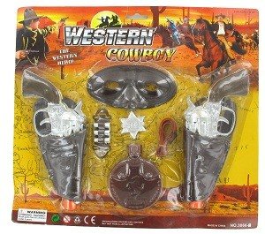 SET DA GIOCO COWBOY DEL WESTERN (6 pz.)
