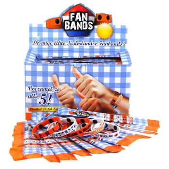 ***PREZZO MINIMO*** BRACCIALETTI FAN OLANDA IN DISPLAY (160 pz.)