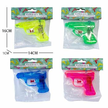 Pistole ad acqua, 10 cm - Mix Colori (36 pezzi)