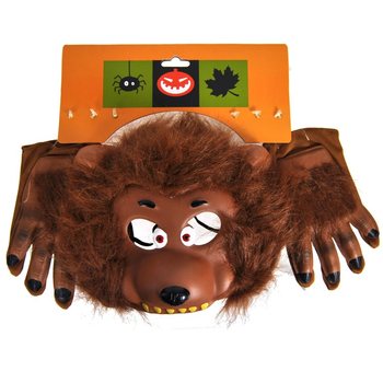 Maschera da Lupo con Guanti (6 pz.)