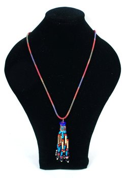 Collana Lunga Stile Ibiza Colorata (1 pz)